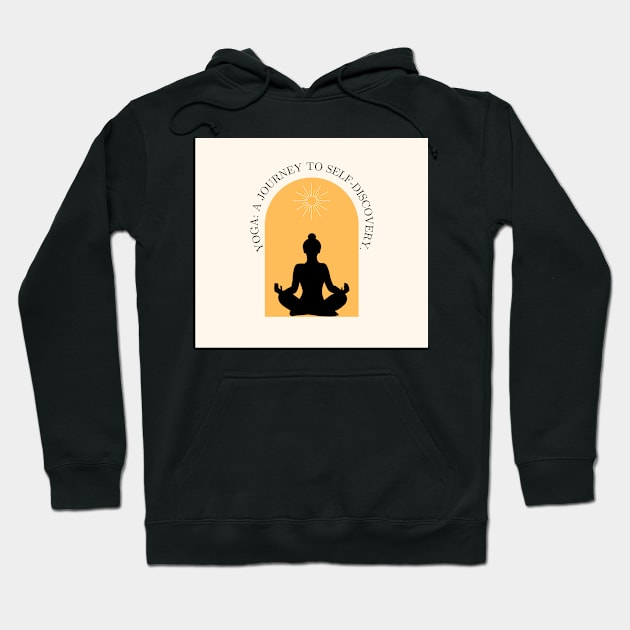 Yoga the self-discovery Hoodie by SherDess33